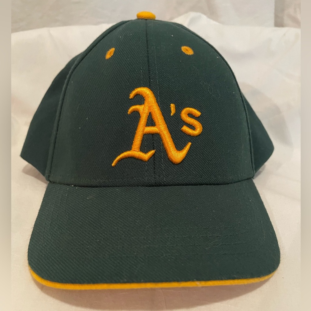 '47 Brand Dark Green & Gold Kids Cap with A’s Logo Patch